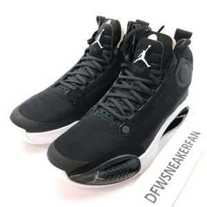 Nike Air Jordan XXXIV 34 Men's Size Black White